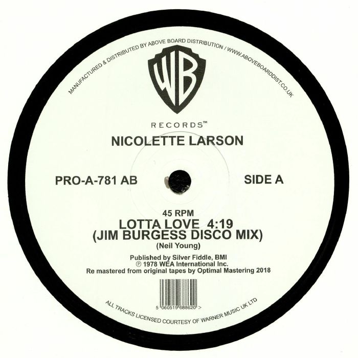 Nicolette Larson Lotta Love (remastered)
