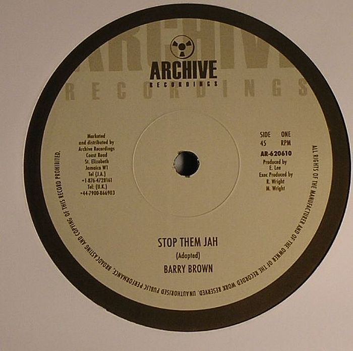 Barry Brown | King Tubby Stop Them Jah (Declaration Of Rights Riddim)
