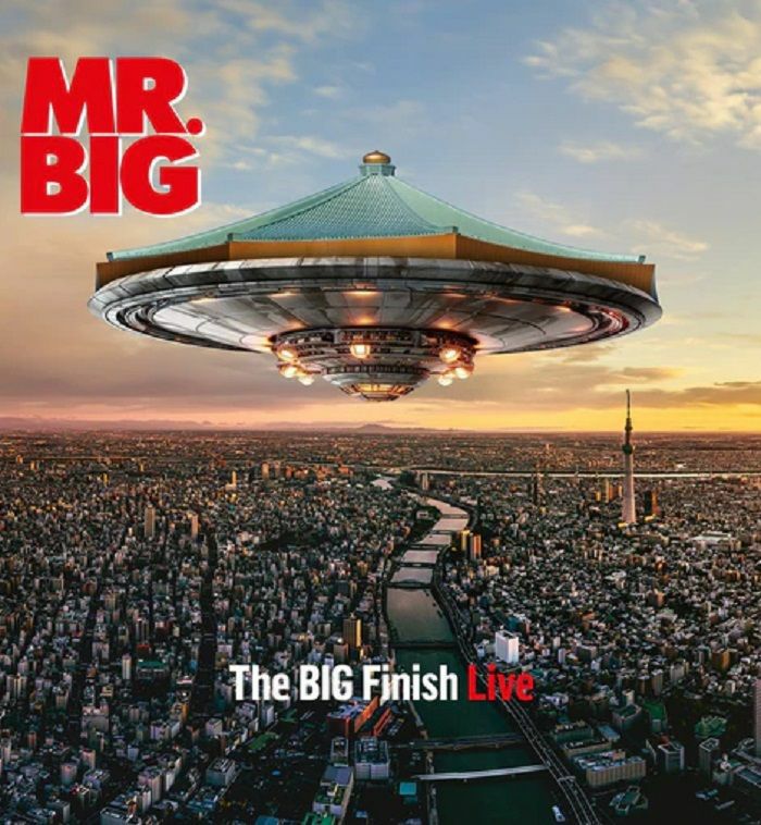 Mr Big – The BIG Finish Live vinyl cover