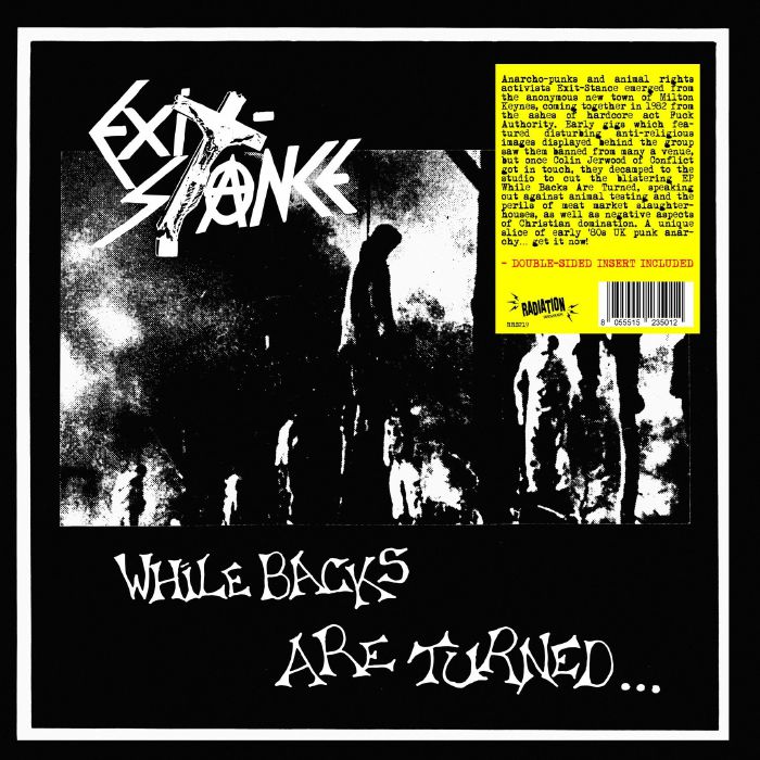 Exit Stance – While Backs Are Turned vinyl cover