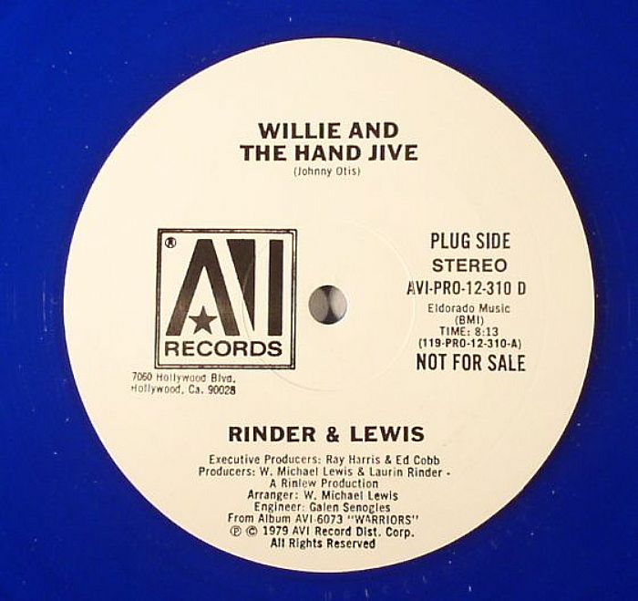 Rinder and Lewis | Warriors Willie and The Hand Jive (reissue)
