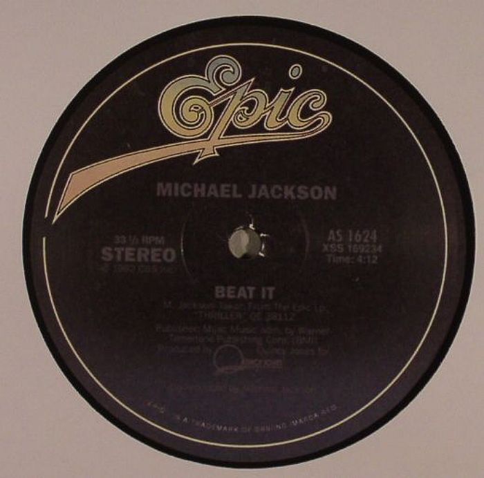 Michael Jackson Beat It (reissue)
