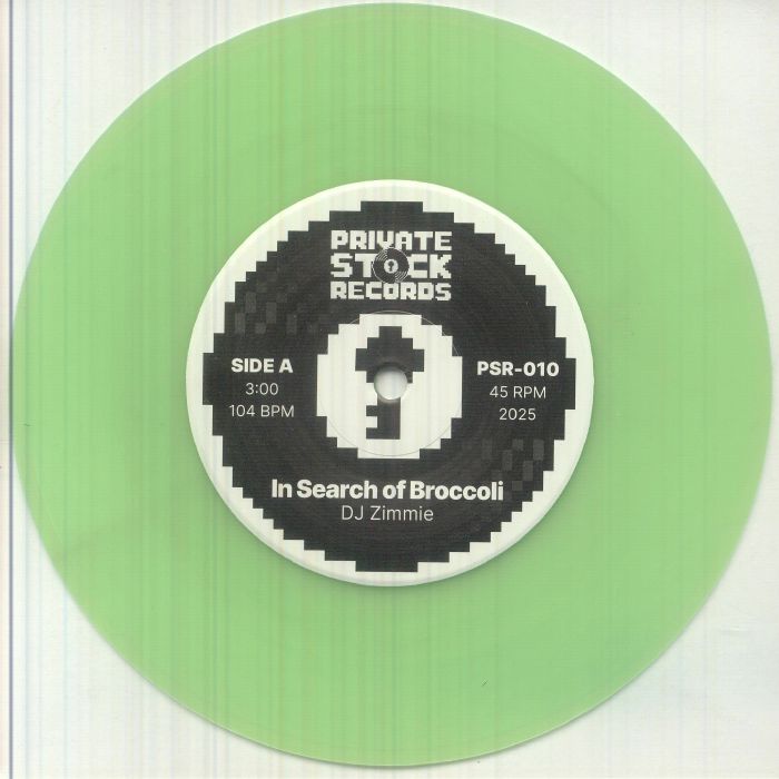 DJ Zimmie – In Search Of Broccoli vinyl cover
