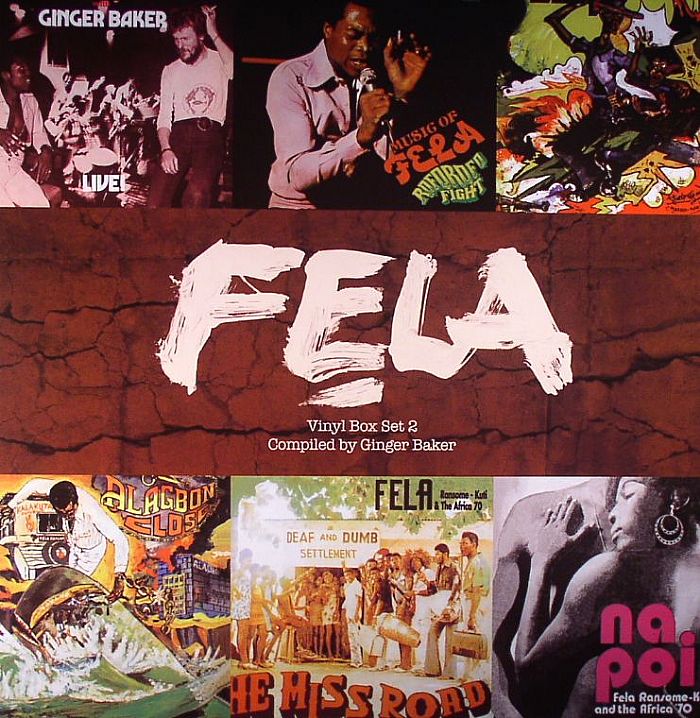 Fela Kuti Vinyl Box Set 2: Live With Ginger Baker, Rofofo Fight, Confusion, Alagbon Close, He Miss Road, Na Poi