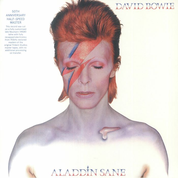 David Bowie Aladdin Sane (50th Anniversary Edition) (half speed remastered)