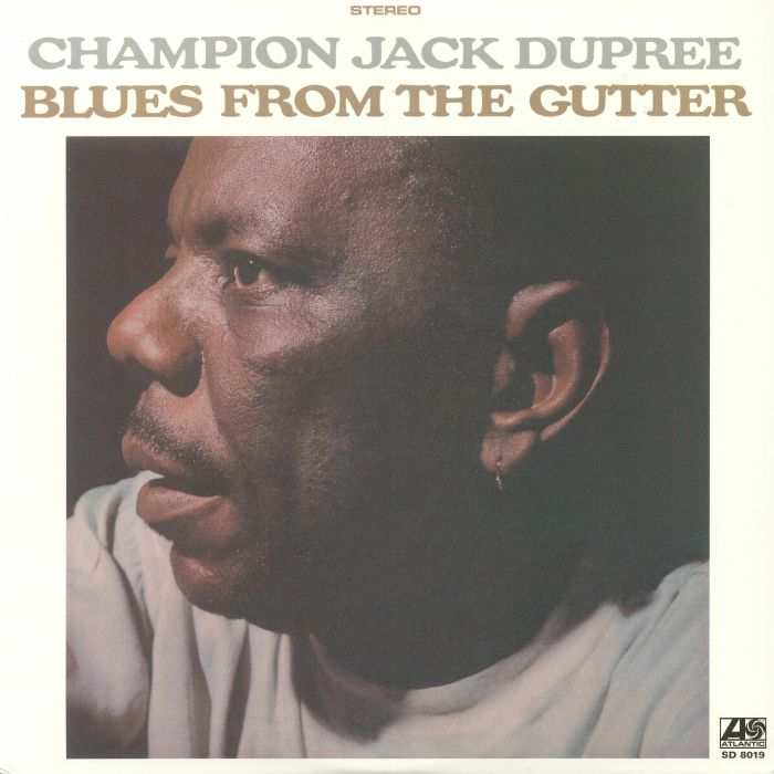 Champion Jack Dupree – Blues From The Gutter vinyl cover