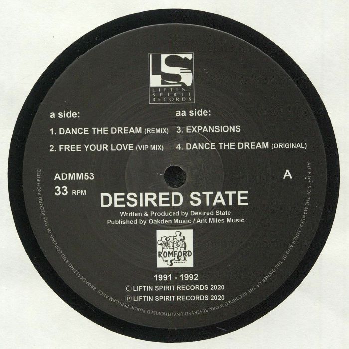 Desired State Dance The Dream EP 1991 1992: Reloaded