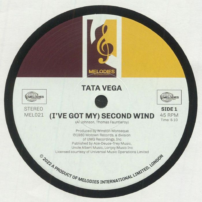 Tata Vega | Al Johnson Ive Got My Second Wind