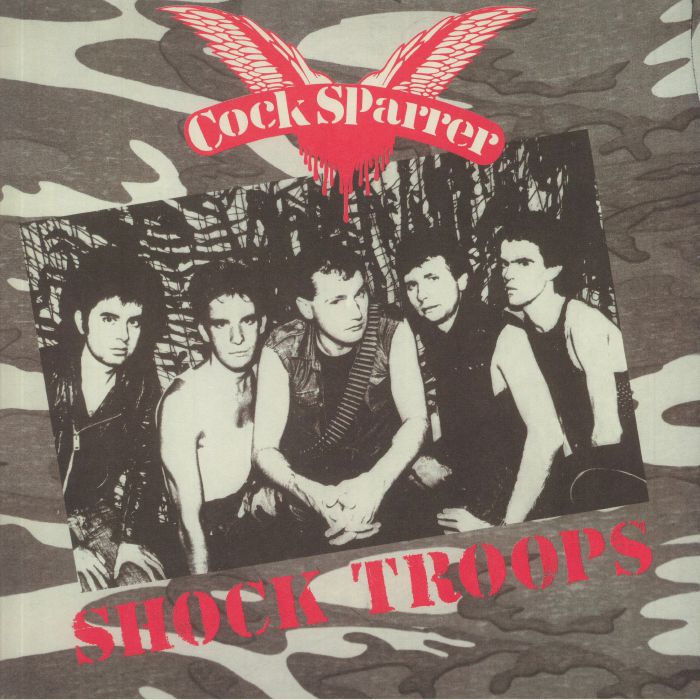 Cock Sparrer – Shock Troops vinyl cover