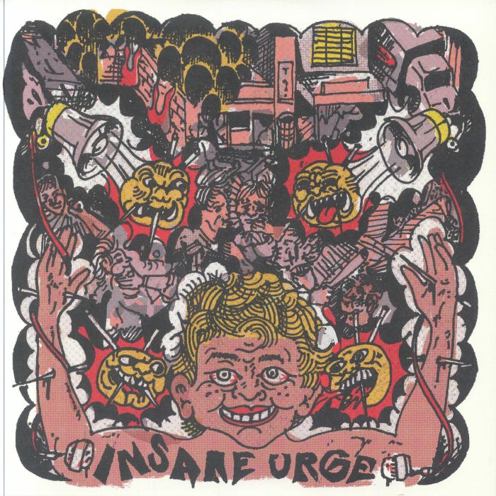 Insane Urge – Two Tapes vinyl cover