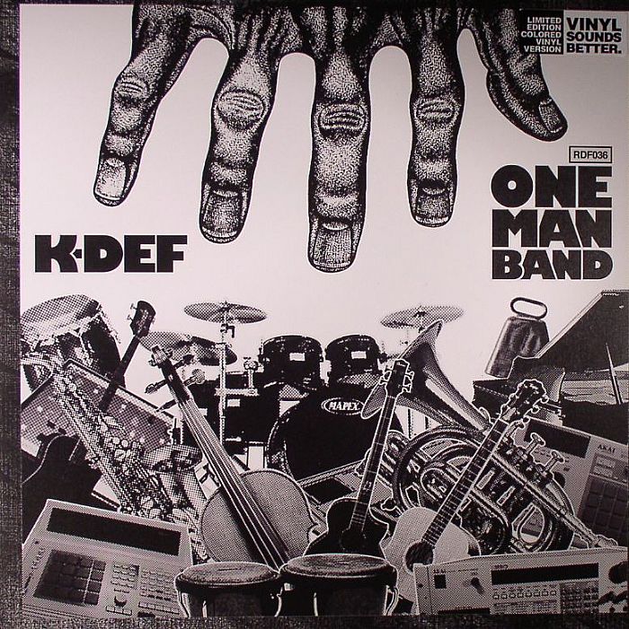 K Def – One Man Band vinyl cover