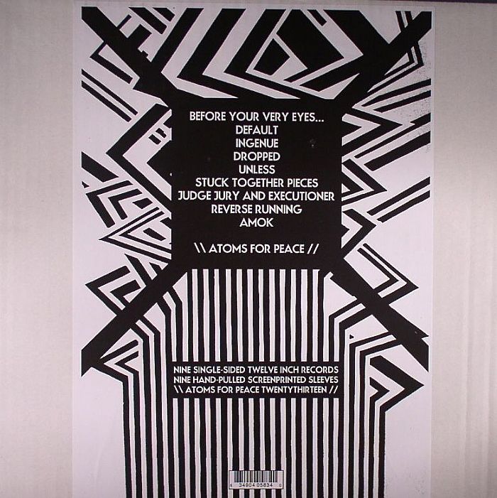 Atoms For Peace – Amok vinyl cover