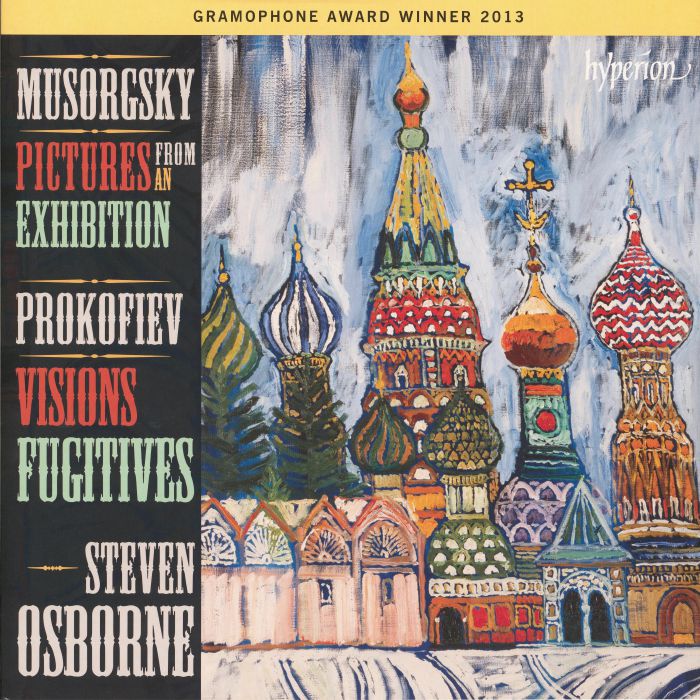 Mussorgsky | Prokofiev | Steven Osborne – Pictures From An Exhibition & Visions Fugitives vinyl cover