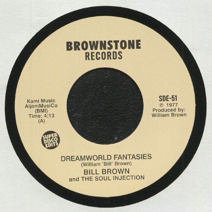 Bill Brown | The Soul Injection – Dreamworld Fantasies vinyl cover