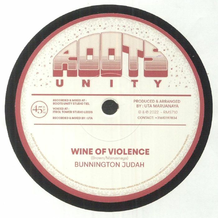 Bunnington Judah | Roots Unity Wine Of Violence