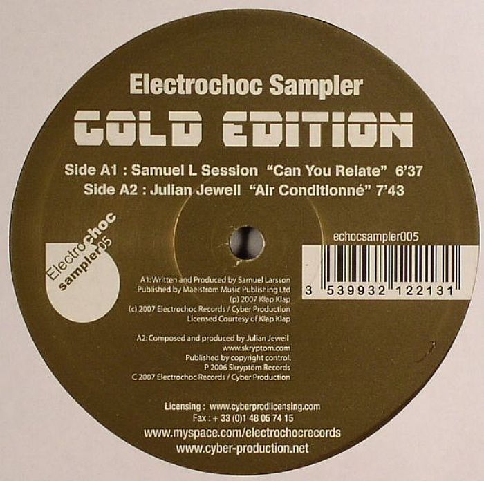 Samuel L Session | Julian Jeweil | Veerus and Maxie Devine | Ginos and Snake Electrochoc Sampler: Cold Edition