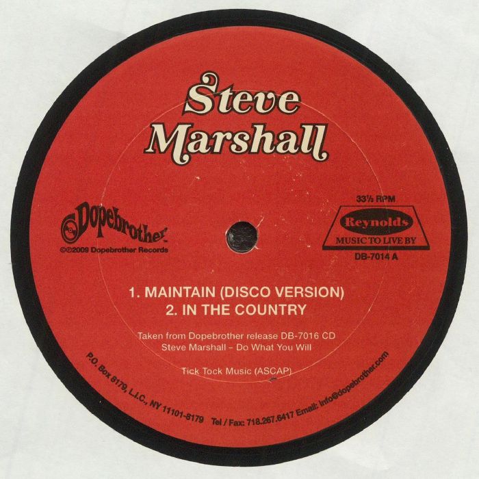Steve Marshall Maintain