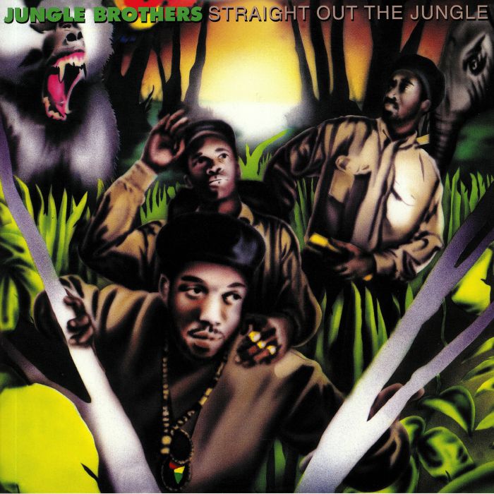 Jungle Brothers – Straight Out The Jungle vinyl cover
