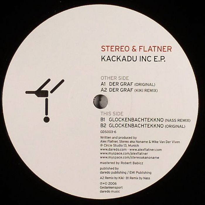 Stereo and Flatner Kackadu Inc EP