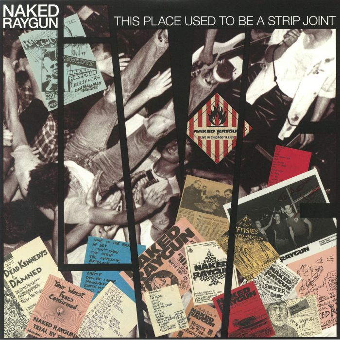 Naked Raygun – This Place Used To Be A Strip Joint vinyl cover