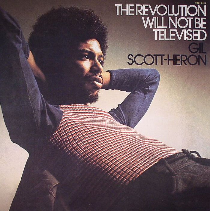 Gil Scott Heron – The Revolution Will Not Be Televised (reissue) vinyl cover