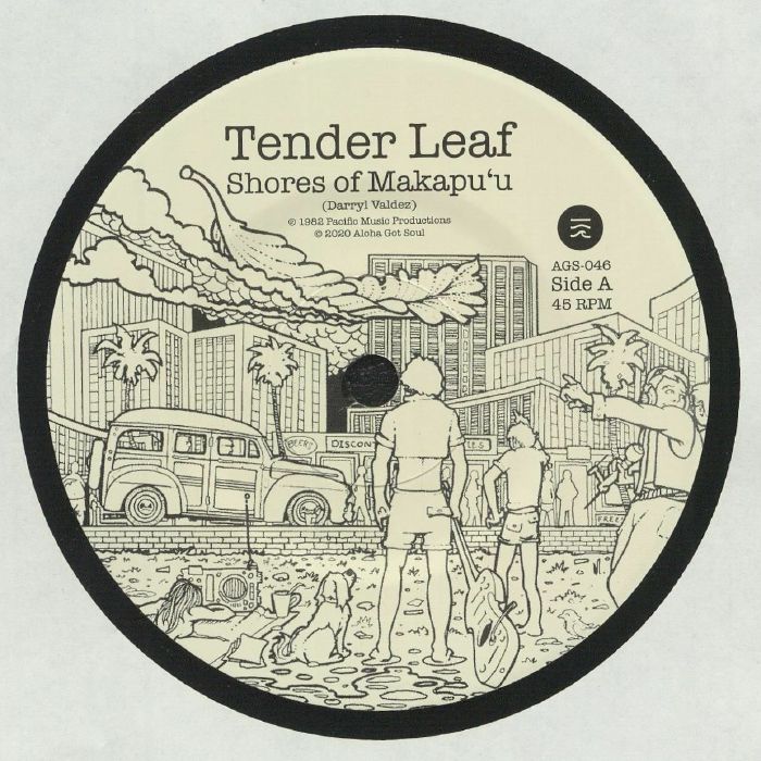 Tender Leaf – Shores Of Makapuu vinyl cover