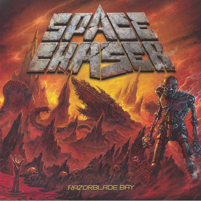 Space Chaser – Razorblade Bay vinyl cover