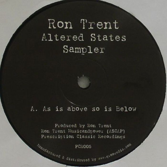 Ron Trent Altered States Sampler