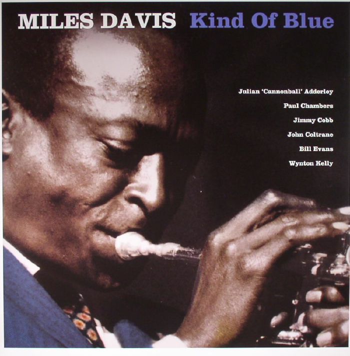 Miles Davis – Kind Of Blue (reissue) vinyl cover