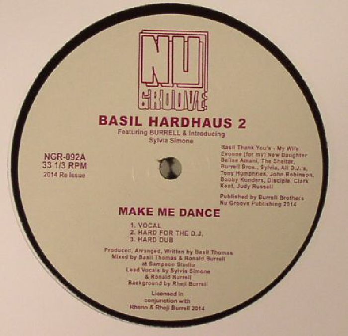 Basil Hardhaus 2 Make Me Dance (reissue)