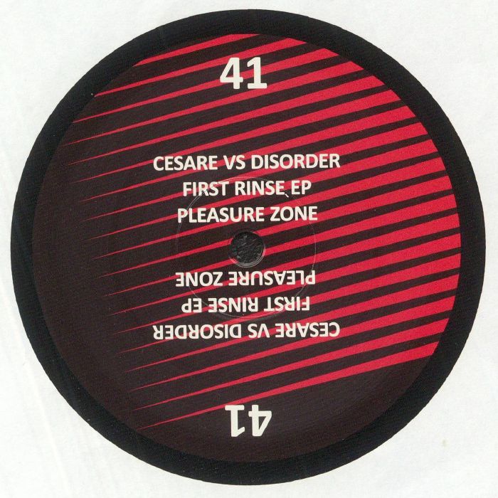 Cesare Vs Disorder First Rinse EP