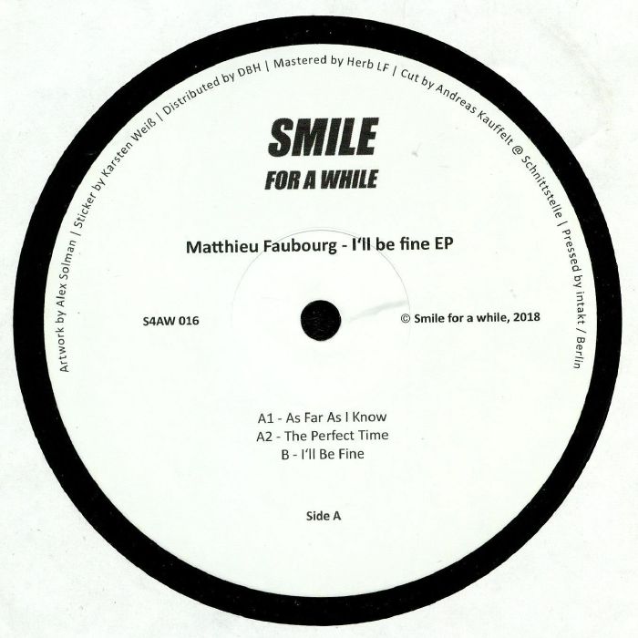 Matthieu Faubourg Ill Be Fine EP