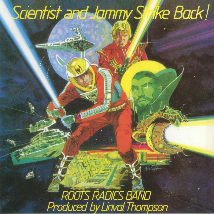 Scientist | Prince Jammy – Scientist and Jammy Strike Back! (reissue) vinyl cover