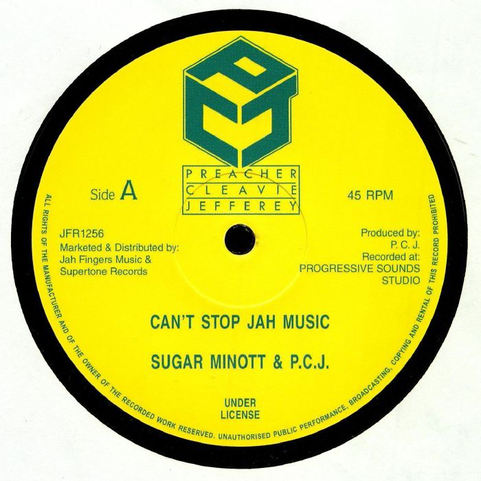 Sugar Minott | Pcj Cant Stop Jah Music