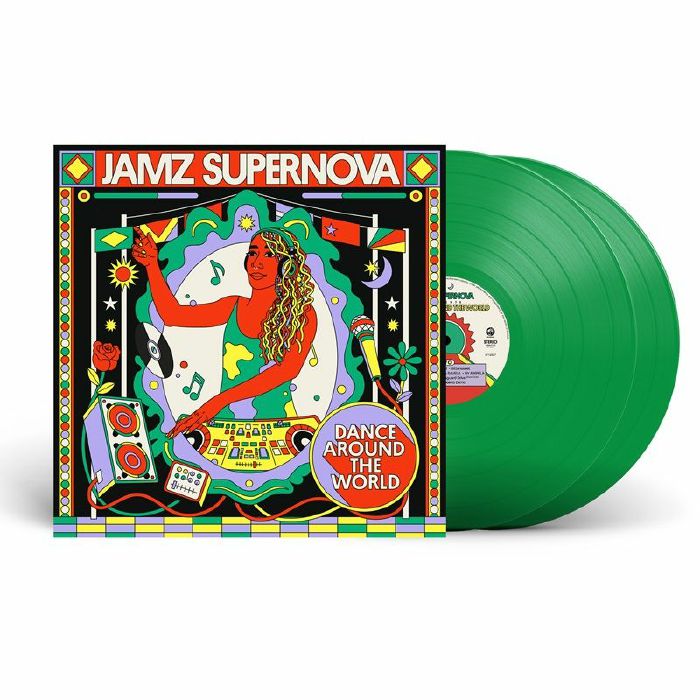 Jamz Supernova – Dance Around The World vinyl cover
