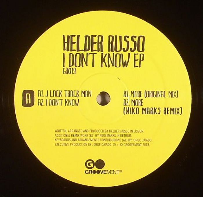 Helder Russo I Dont Know EP