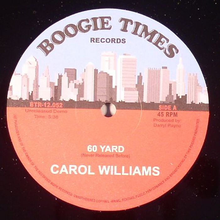 Carol Williams 60 Yard