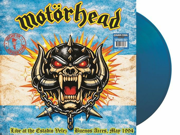 Motorhead – Hecho En Argentina: Live At Estadio Velez Buenos Aires Argentina May 1994 FM Broadcast vinyl cover