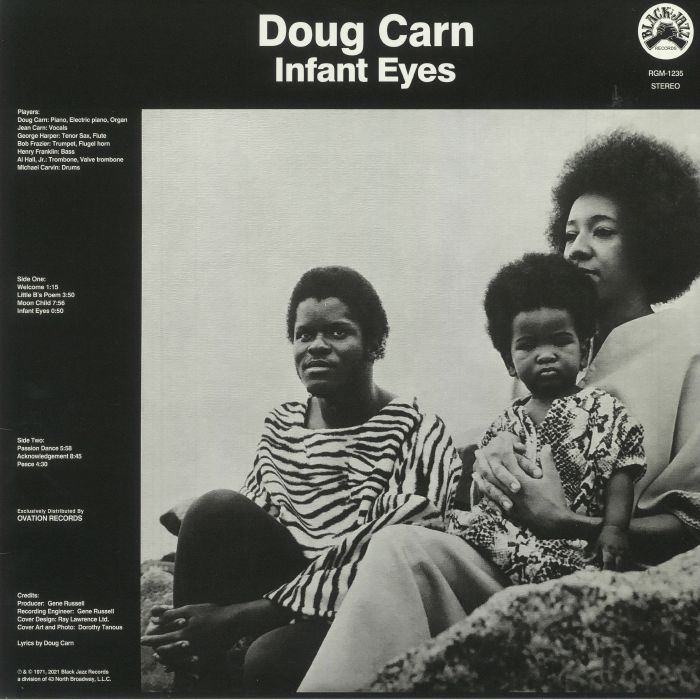 Doug Carn – Infant Eyes vinyl cover