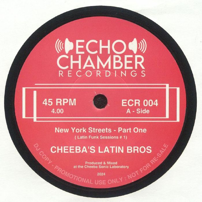 Cheebas Latin Bros – New York Streets vinyl cover