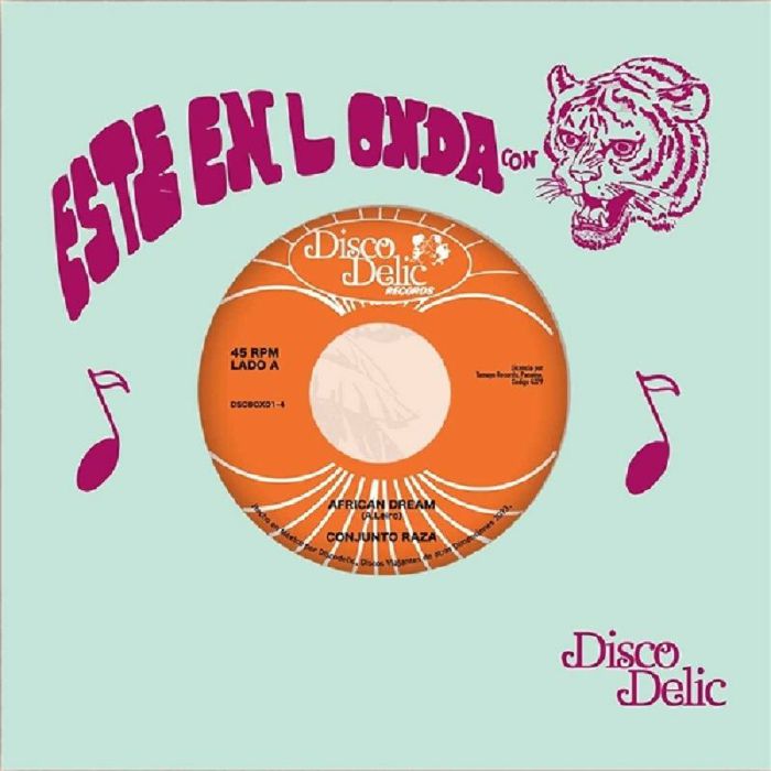 Conjunto Raza | The Scepters – African Dream vinyl cover