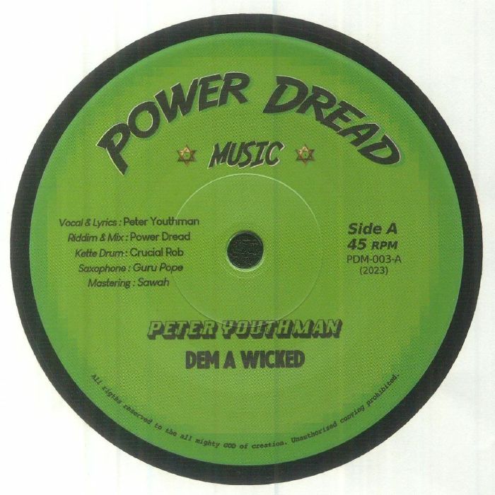 Power Dread Music Vinyl
