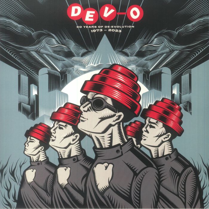 Devo – 50 Years Of De Evolution (1973 2023) vinyl cover