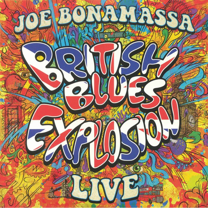Joe Bonamassa – British Blues Explosion Live vinyl cover