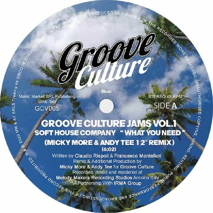 Soft House Company | Micky More | Andy Tee Groove Culture Jams Vol 1