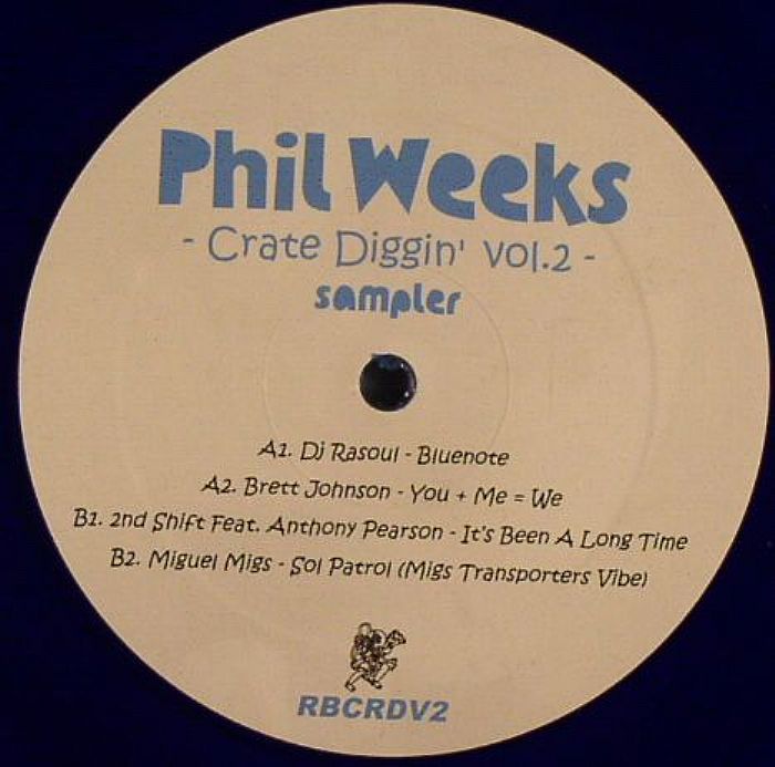 DJ Rasoul | Brett Johnson | 2nd Shift | Miguel Migs Phil Weeks: Crate Diggin Vol 2 Sampler