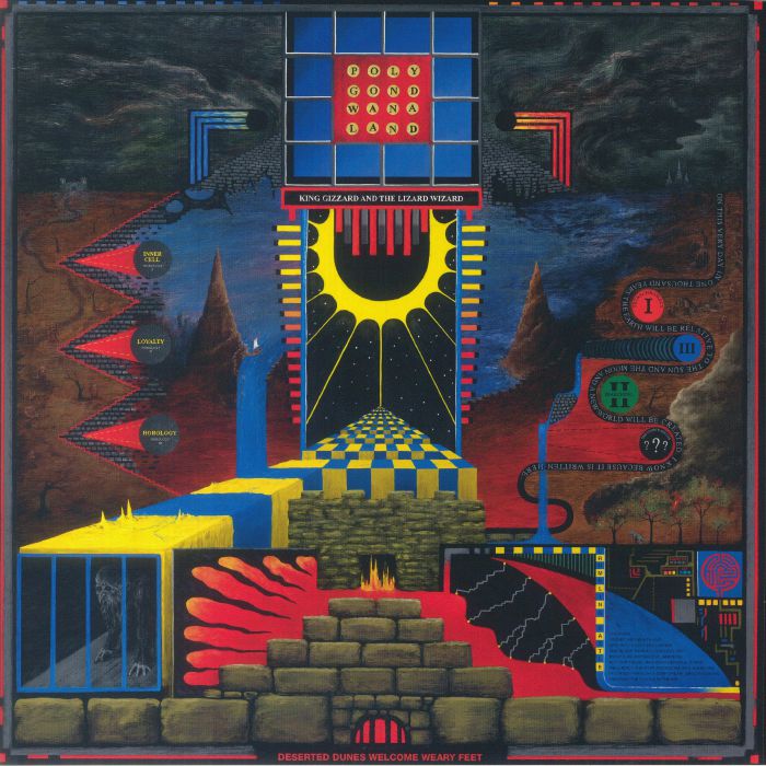 King Gizzard and The Lizard Wizard – Polygondwanaland vinyl cover