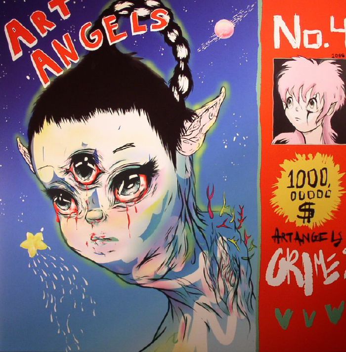 Grimes – Art Angels vinyl cover
