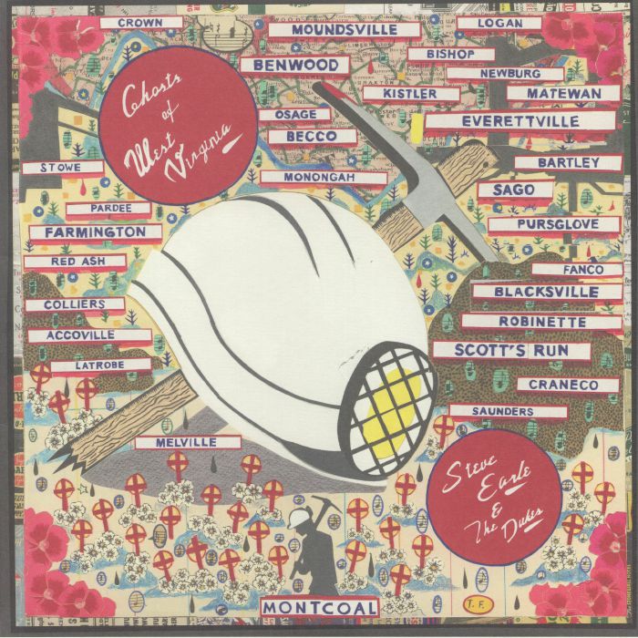 Steve Earle and The Dukes – Ghosts Of West Virginia vinyl cover