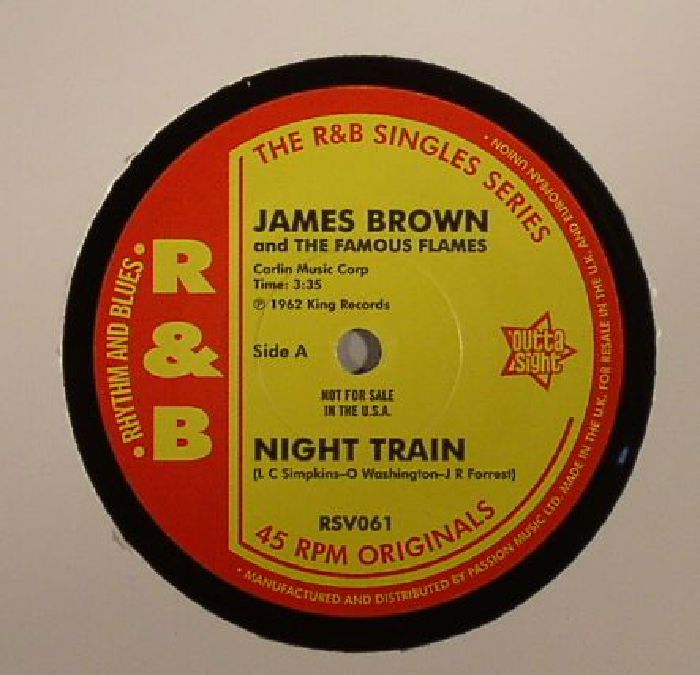 James & The Famous Flames Brown Vinyl